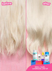 Mini molecular repair hair oil